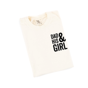 Dad & His Boy(s) / Girl(s) - Comfort Colors Tee Little Mama Shirt Shop