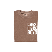 Dad & His Boy(s) / Girl(s) - Comfort Colors Tee Little Mama Shirt Shop