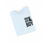 Dad & His Boy(s) / Girl(s) - Comfort Colors Tee Little Mama Shirt Shop