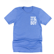 Dad & His "Boy(s) / Girl(s)" - Unisex Tee Little Mama Shirt Shop