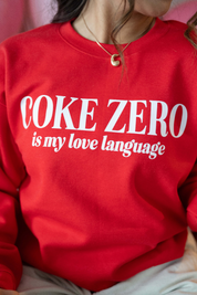 "_____" Is My Love Language (Choose Your Beverage) - Basic Fleece Little Mama Shirt Shop LLC