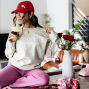 "_____" Is My Love Language (Choose Your Beverage) - Basic Fleece Little Mama Shirt Shop LLC
