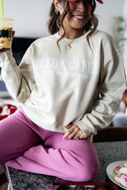 "_____" Is My Love Language (Choose Your Beverage) - Basic Fleece Little Mama Shirt Shop LLC