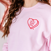 Embroidered Basic Fleece - Conversation Hearts (Choose Your Fave) Little Mama Shirt Shop LLC