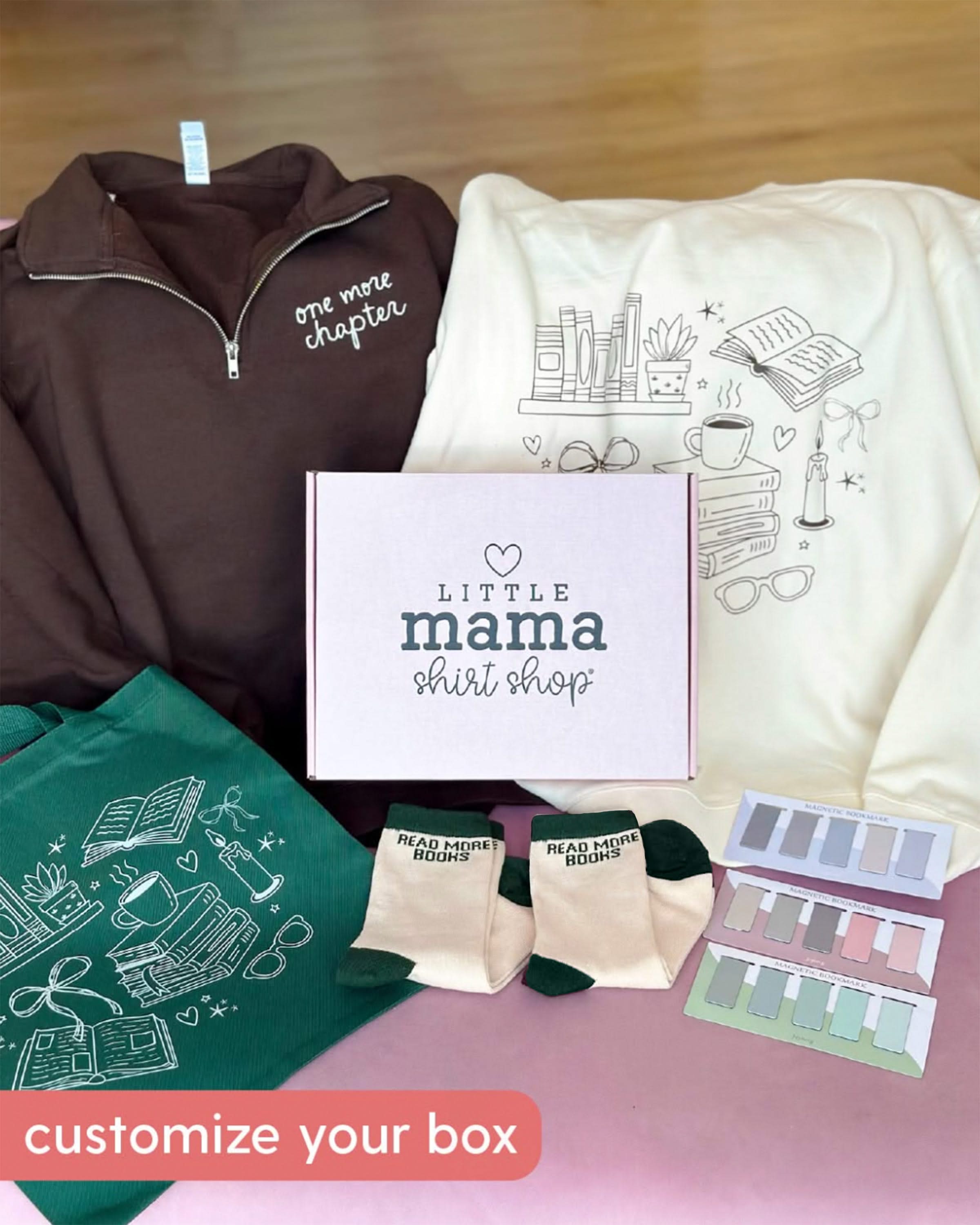 The Book Box - Chapter Two | The Ultimate Cozy Gift for Book Lovers Little Mama Shirt Shop LLC