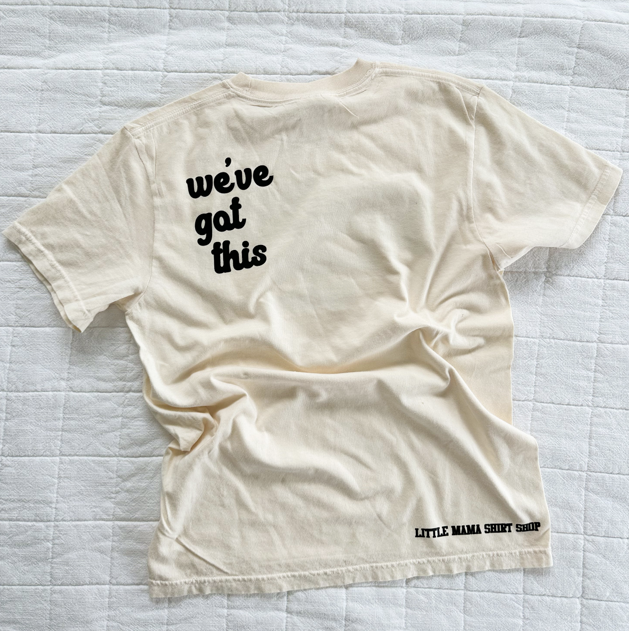 Motherhood - Surviving Not Thriving - Doing My Best - (Our 2024 Mantra) - LMSS® Exclusive - Comfort Colors Tee Little Mama Shirt Shop LLC