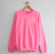 Sign Language - I Love You - Basic Fleece Little Mama Shirt Shop LLC