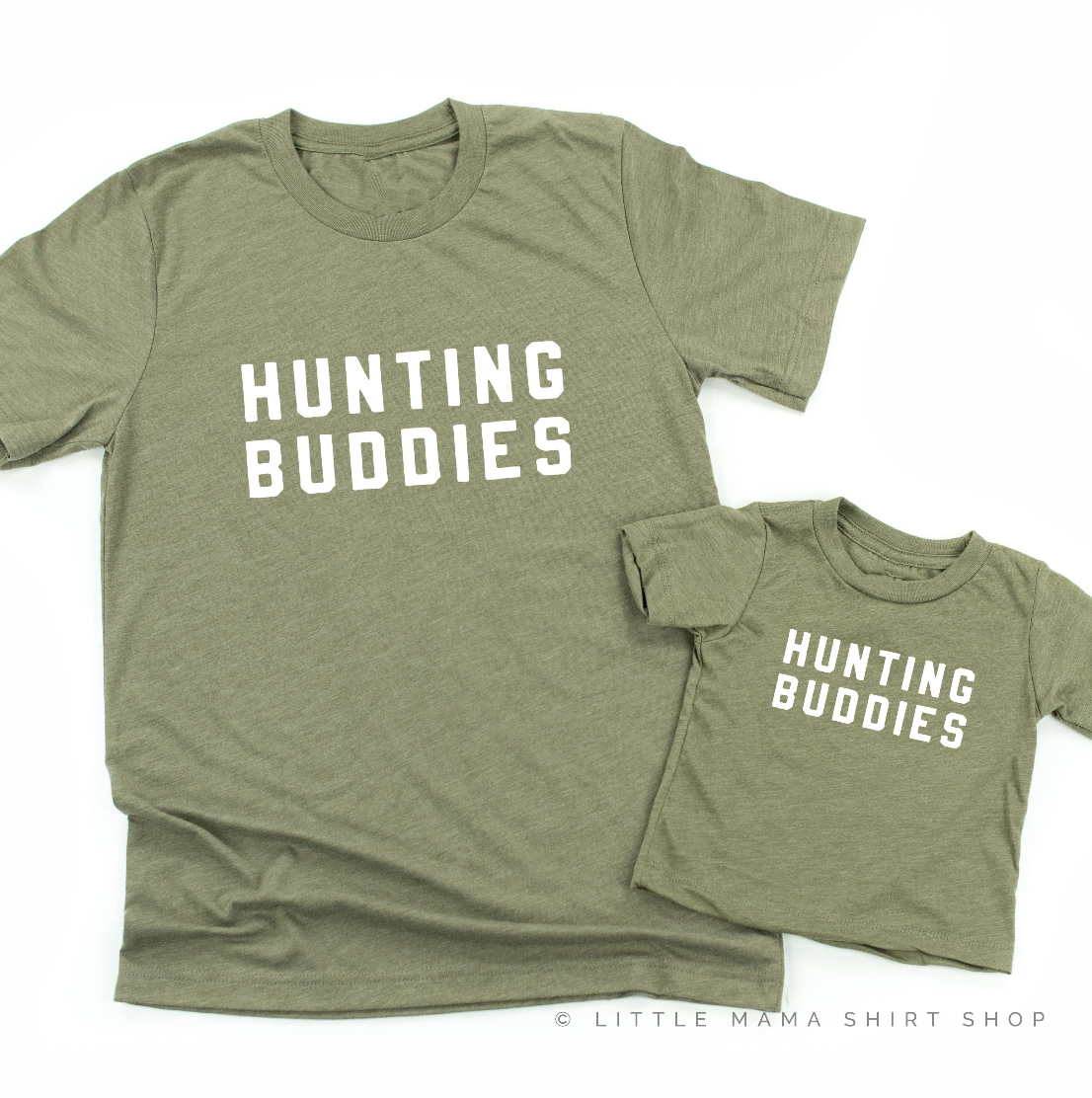 "Outdoor" Buddies - Choose your Design - Set of 2 Matching Tees Little Mama Shirt Shop