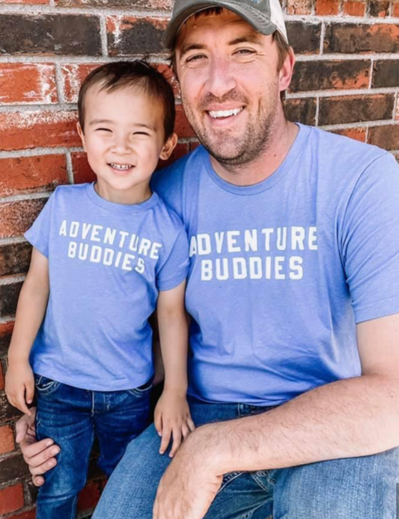 "Outdoor" Buddies - Choose your Design - Set of 2 Matching Tees Little Mama Shirt Shop