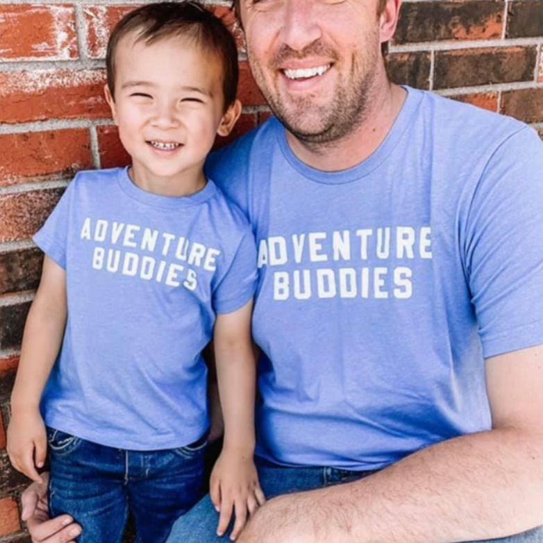 "Outdoor" Buddies - Choose your Design - Set of 2 Matching Tees Little Mama Shirt Shop