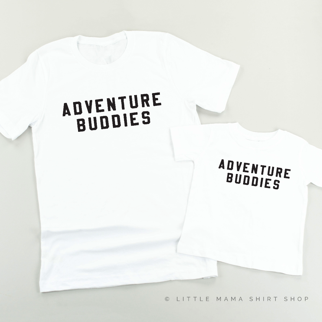 "Outdoor" Buddies - Choose your Design - Set of 2 Matching Tees Little Mama Shirt Shop