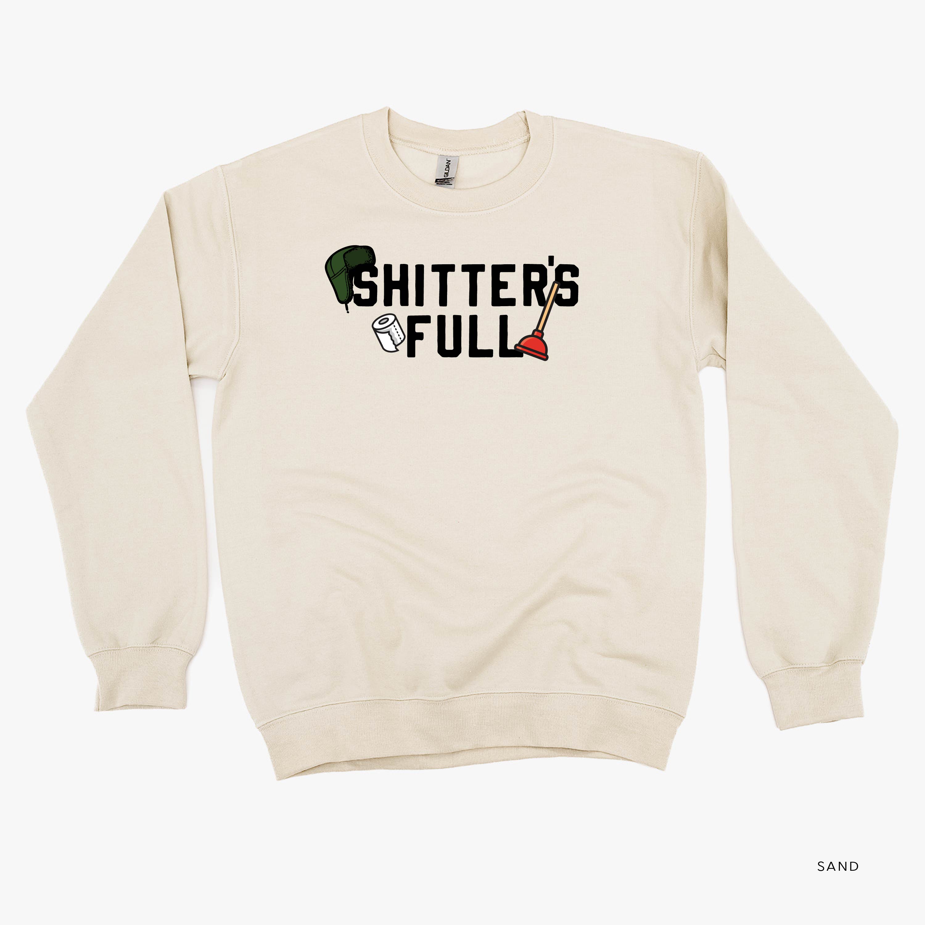 Shitter's Full - BASIC Fleece Little Mama Shirt Shop LLC