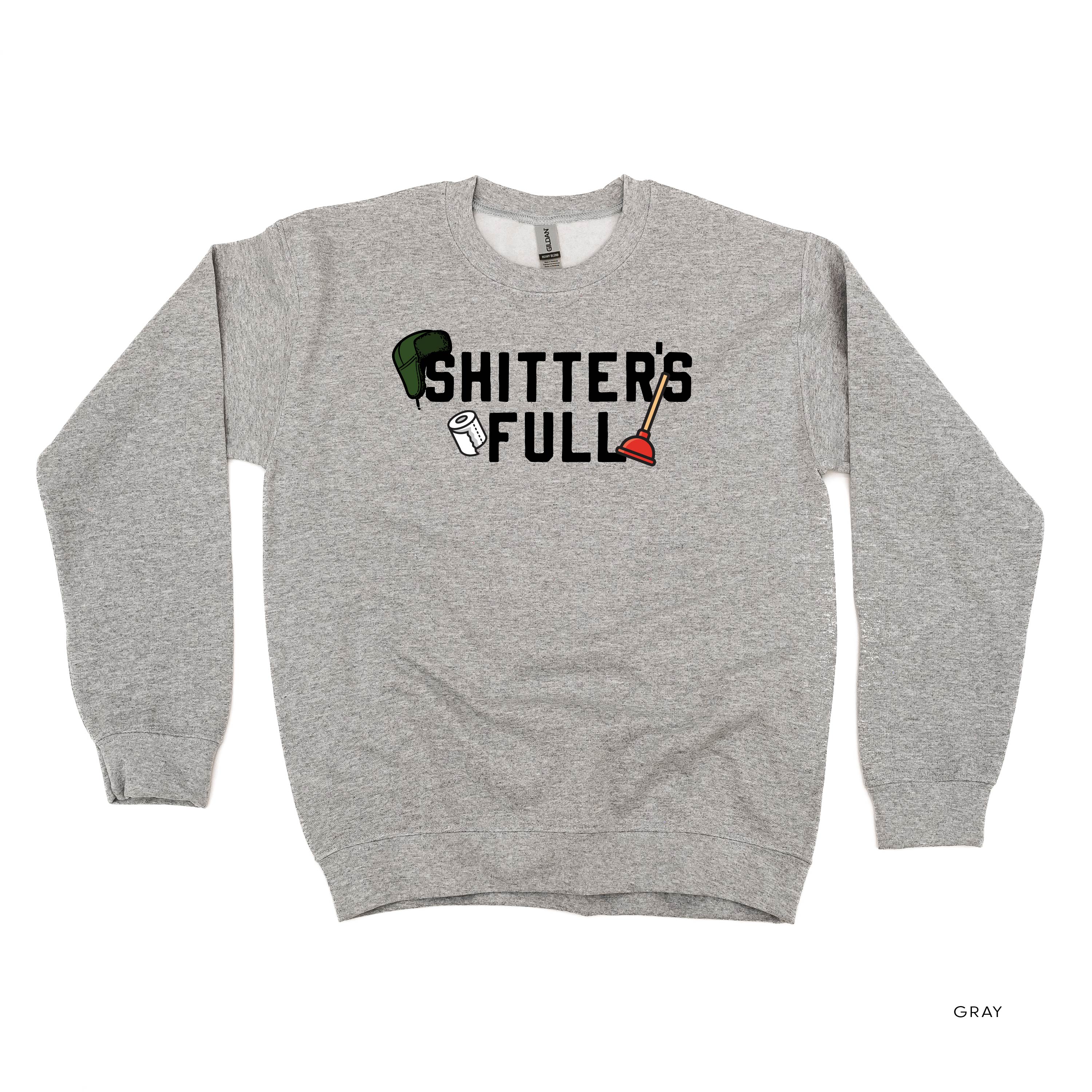 Shitter's Full - BASIC Fleece Little Mama Shirt Shop LLC