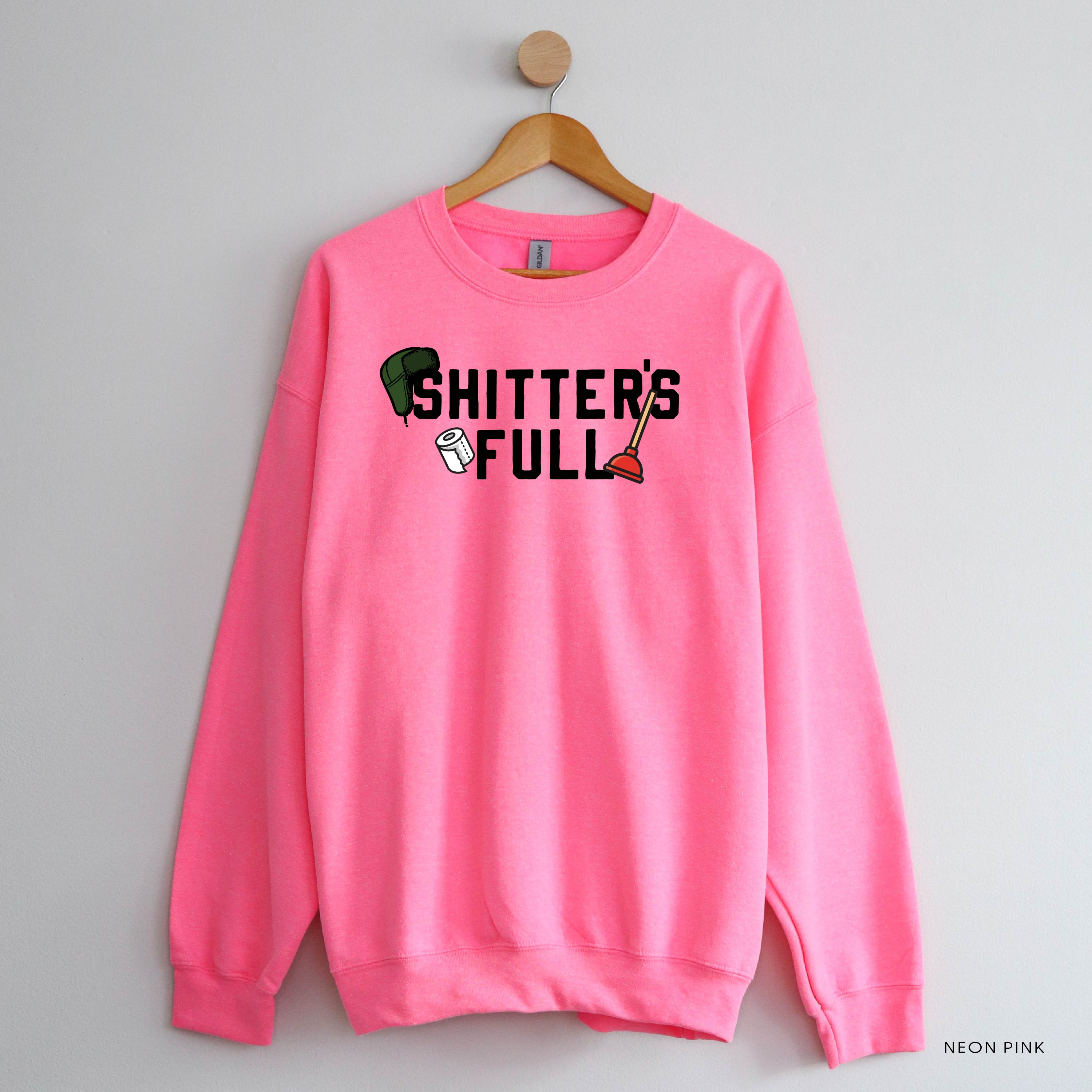 Shitter's Full - BASIC Fleece Little Mama Shirt Shop LLC