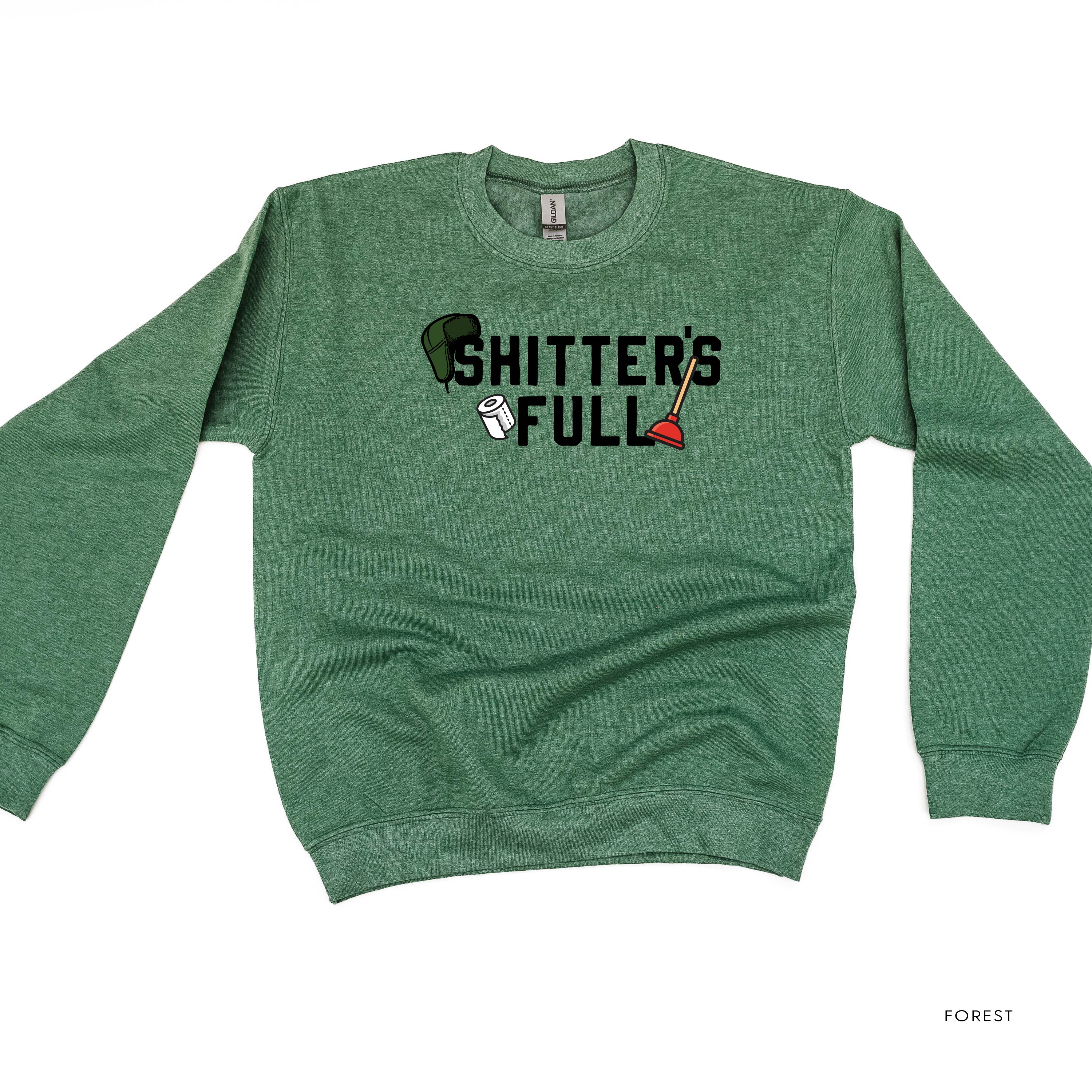 Shitter's Full - BASIC Fleece Little Mama Shirt Shop LLC