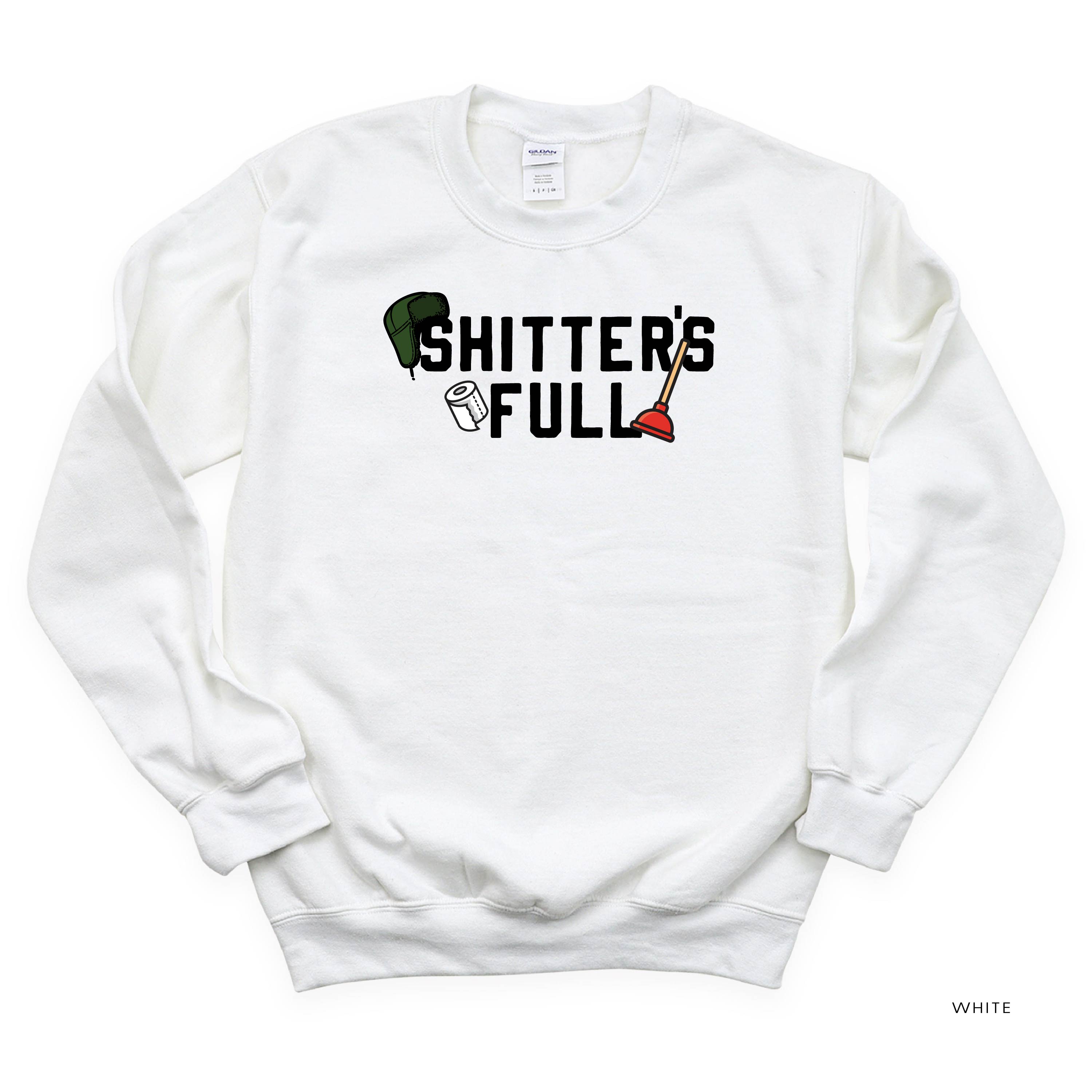 Shitter's Full - BASIC Fleece Little Mama Shirt Shop LLC
