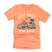 Smile And Wave - Unisex Tee Little Mama Shirt Shop