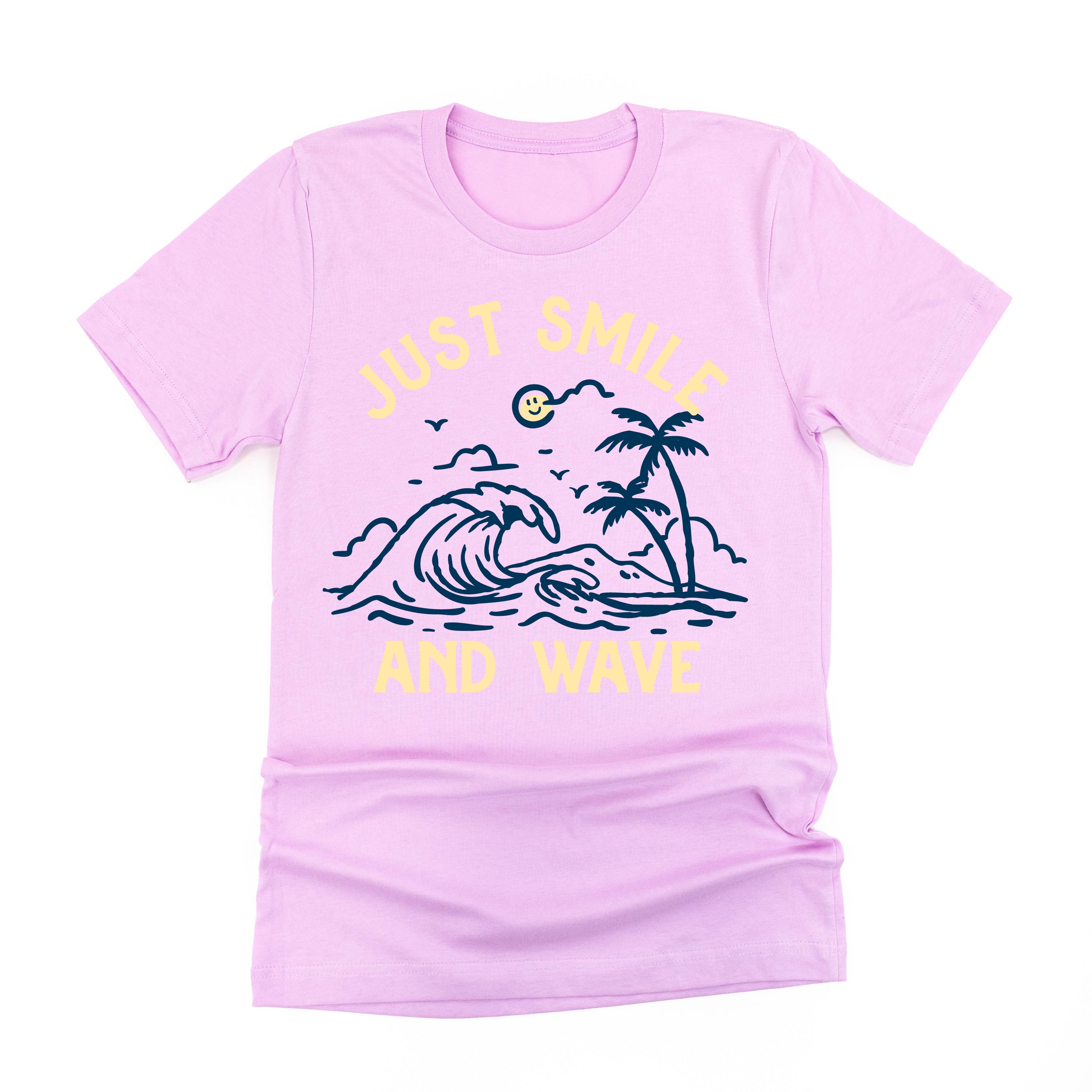 Smile And Wave - Unisex Tee Little Mama Shirt Shop