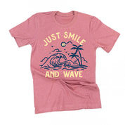 Smile And Wave - Unisex Tee Little Mama Shirt Shop