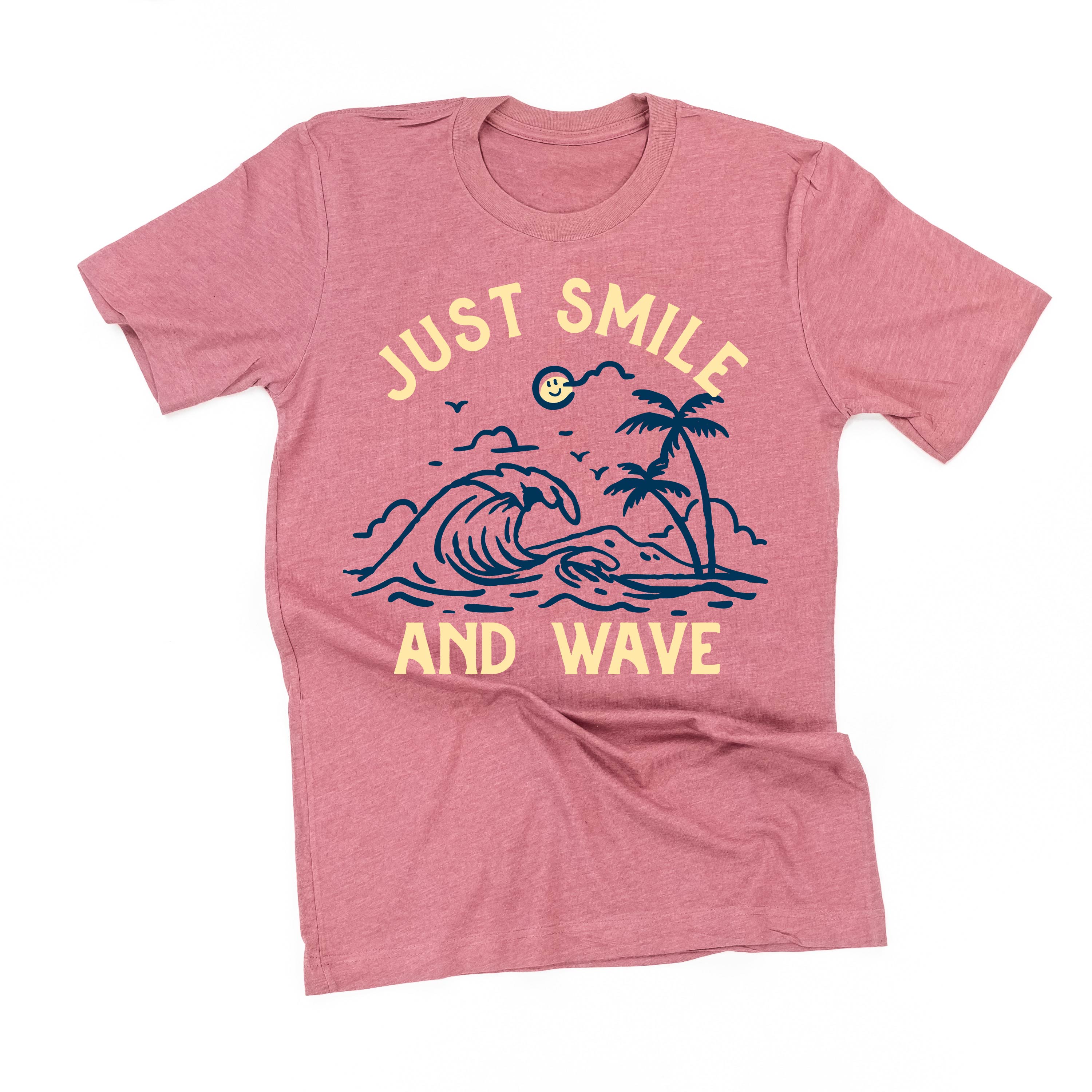 Smile And Wave - Unisex Tee Little Mama Shirt Shop