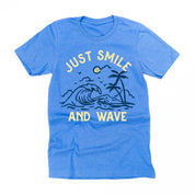 Smile And Wave - Unisex Tee Little Mama Shirt Shop