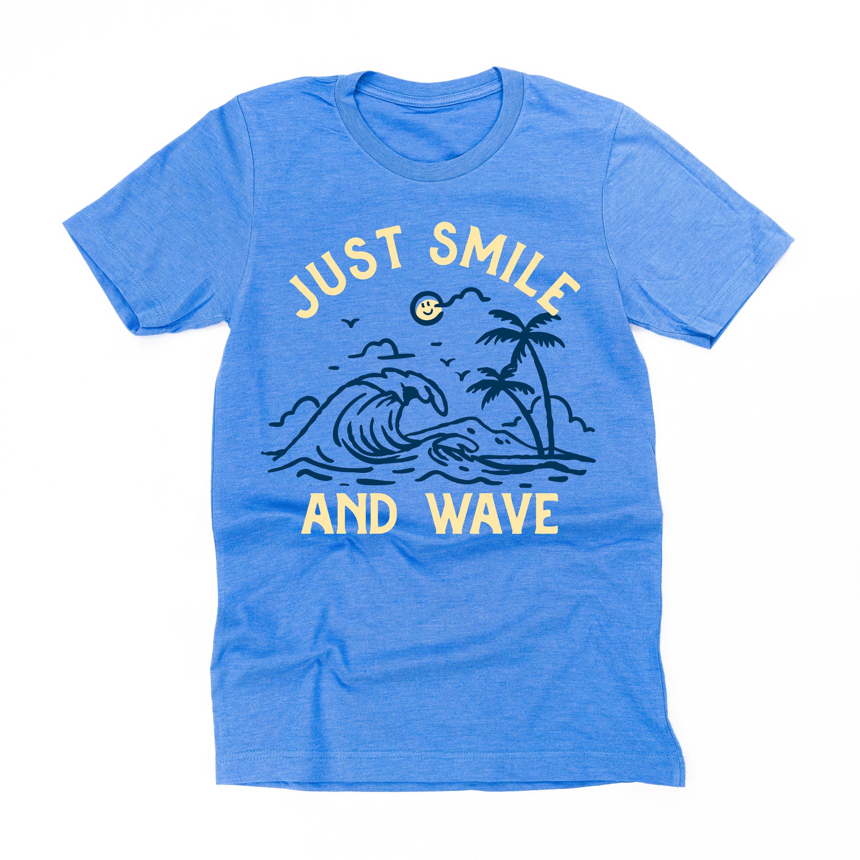 Smile And Wave - Unisex Tee Little Mama Shirt Shop