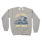 Smile and Wave - BASIC Fleece Little Mama Shirt Shop LLC