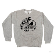 Sorta Sweet Sorta Spooky - Basic Fleece Crewneck Little Mama Shirt Shop LLC
