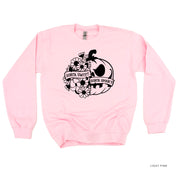 Sorta Sweet Sorta Spooky - Basic Fleece Crewneck Little Mama Shirt Shop LLC