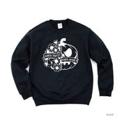 Sorta Sweet Sorta Spooky - Basic Fleece Crewneck Little Mama Shirt Shop LLC