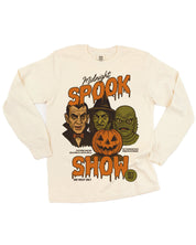 Midnight Spook Show - Long Sleeve Comfort Colors Tee Little Mama Shirt Shop