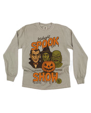 Midnight Spook Show - Long Sleeve Comfort Colors Tee Little Mama Shirt Shop