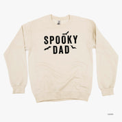 Spooky Dad - Basic Fleece Crewneck Little Mama Shirt Shop LLC
