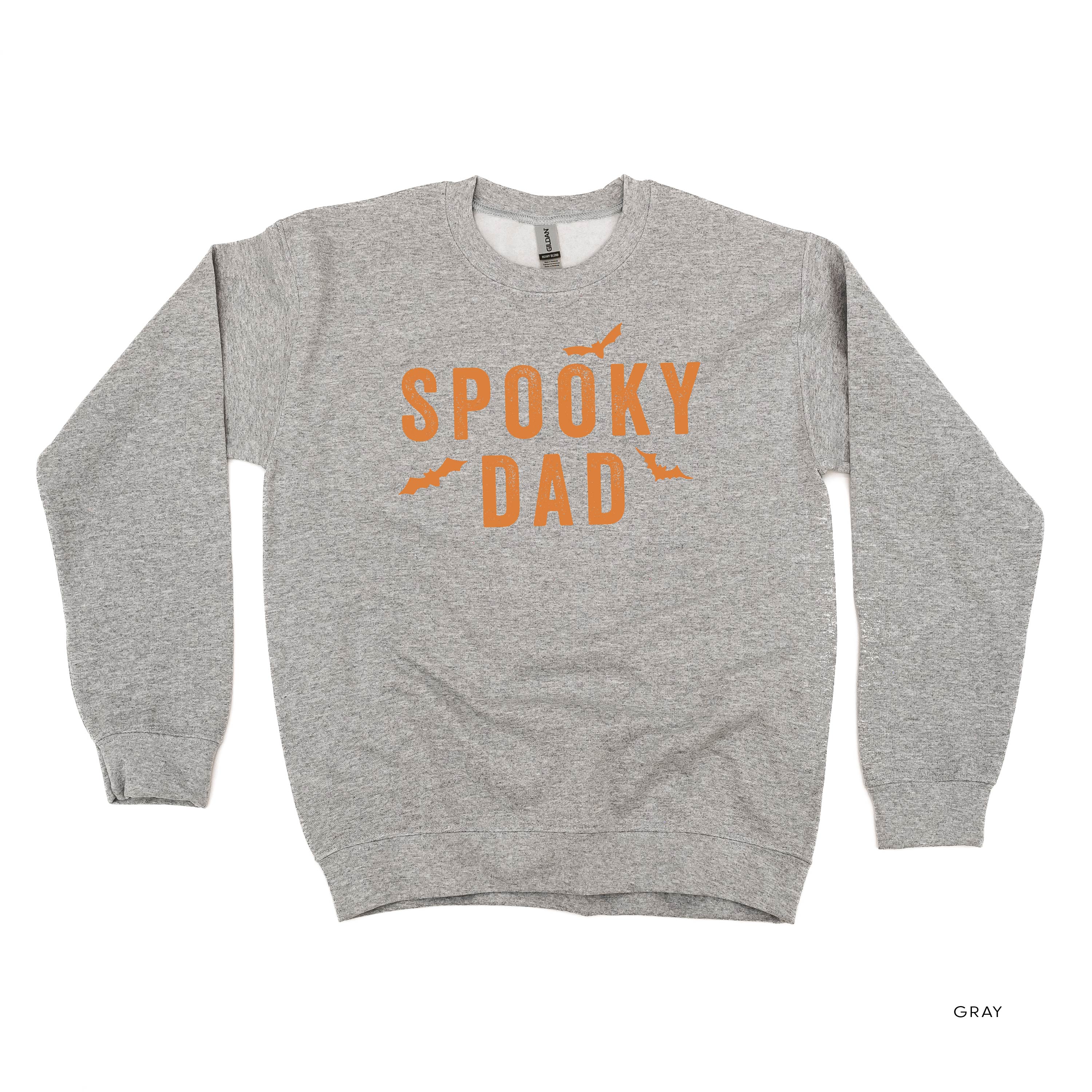 Spooky Dad - Basic Fleece Crewneck Little Mama Shirt Shop LLC