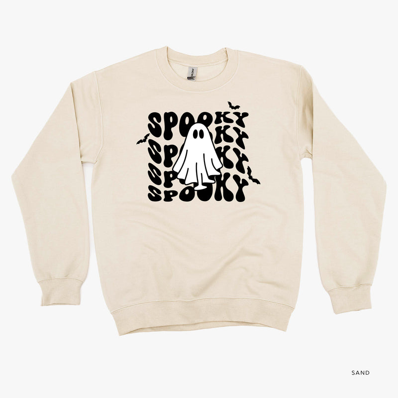 Spooky Ghost - Basic Fleece Crewneck