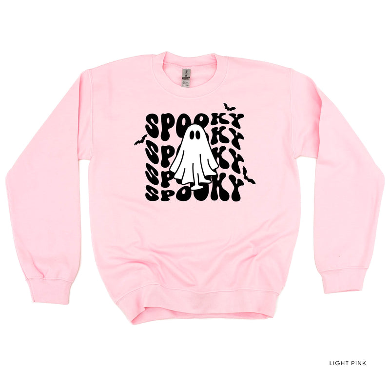 Spooky Ghost - Basic Fleece Crewneck