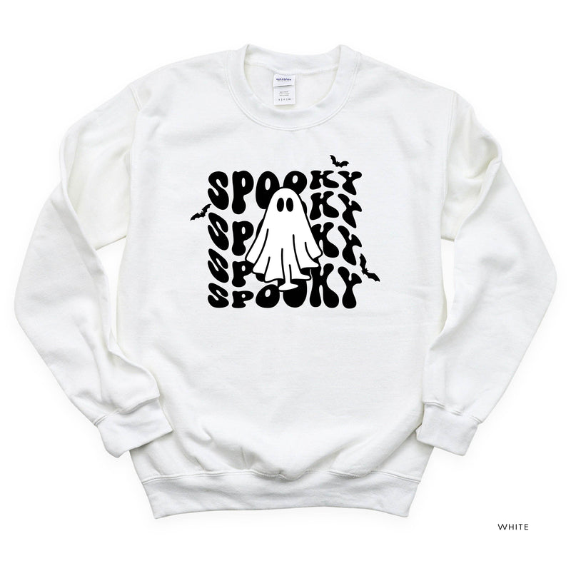 Spooky Ghost - Basic Fleece Crewneck