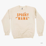 Spooky Mama - Basic Fleece Crewneck Little Mama Shirt Shop LLC