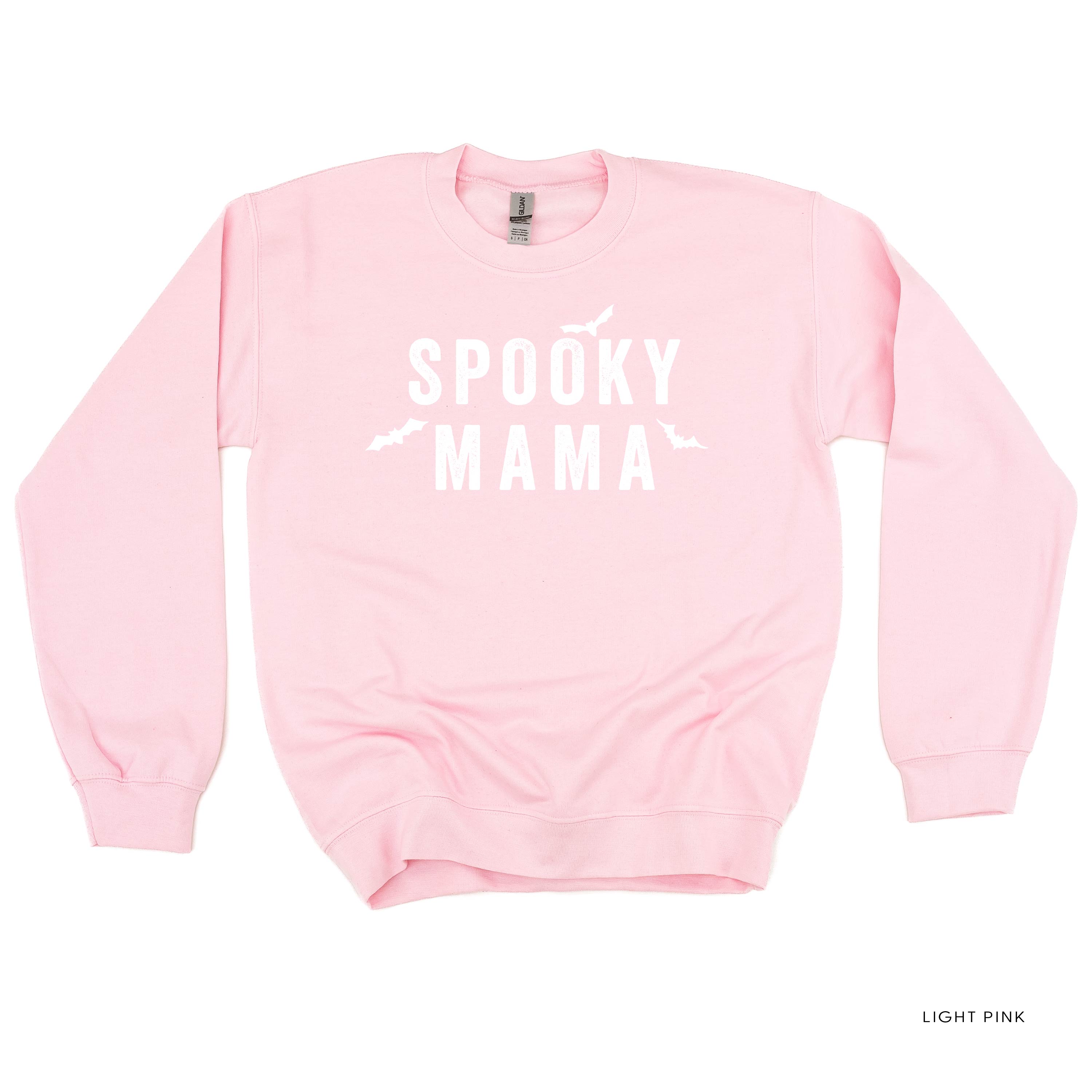 Spooky Mama - Basic Fleece Crewneck Little Mama Shirt Shop LLC