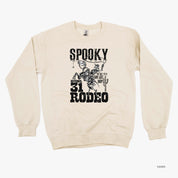 Spooky Rodeo - Basic Fleece Crewneck Little Mama Shirt Shop LLC