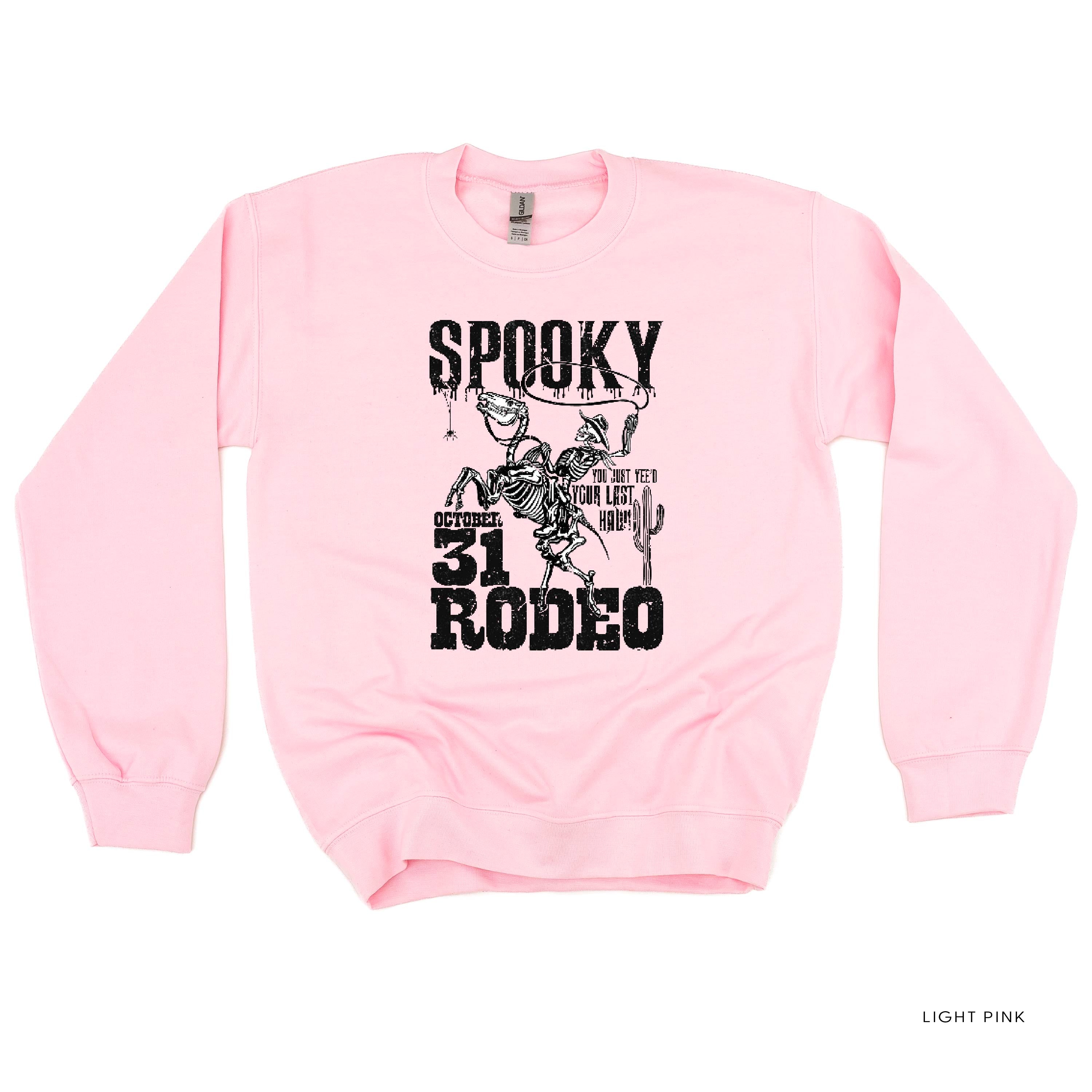 Spooky Rodeo - Basic Fleece Crewneck Little Mama Shirt Shop LLC