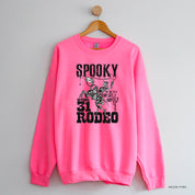 Spooky Rodeo - Basic Fleece Crewneck Little Mama Shirt Shop LLC