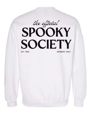The Official Spooky Society - White Basic Fleece Little Mama Shirt Shop LLC
