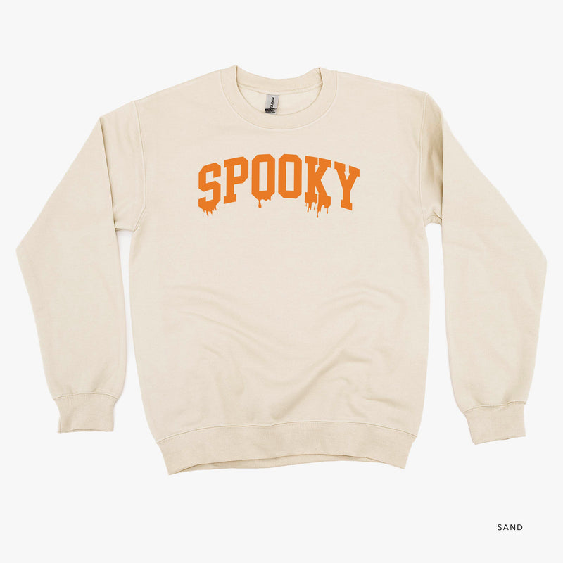 Spooky (Dripping) - Basic Fleece Crewneck