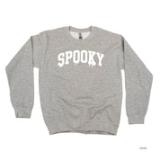 Spooky (Dripping) - Basic Fleece Crewneck Little Mama Shirt Shop LLC