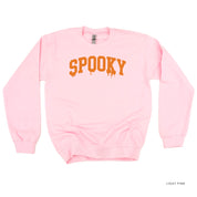 Spooky (Dripping) - Basic Fleece Crewneck Little Mama Shirt Shop LLC