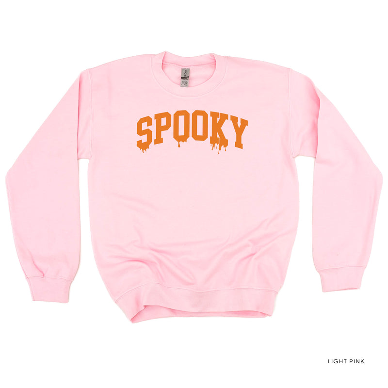 Spooky (Dripping) - Basic Fleece Crewneck