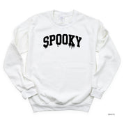 Spooky (Dripping) - Basic Fleece Crewneck Little Mama Shirt Shop LLC