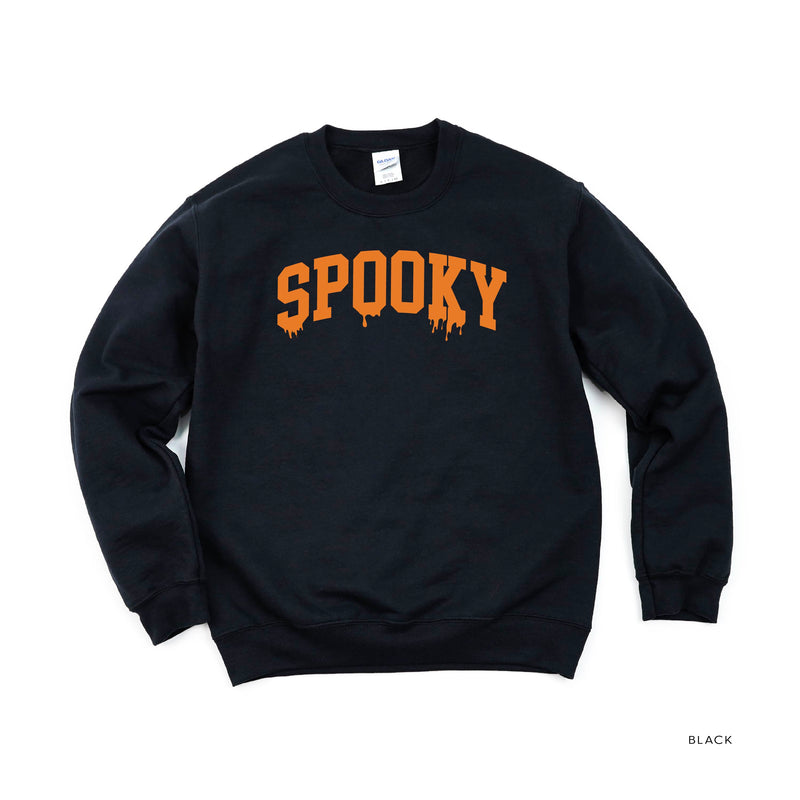 Spooky (Dripping) - Basic Fleece Crewneck