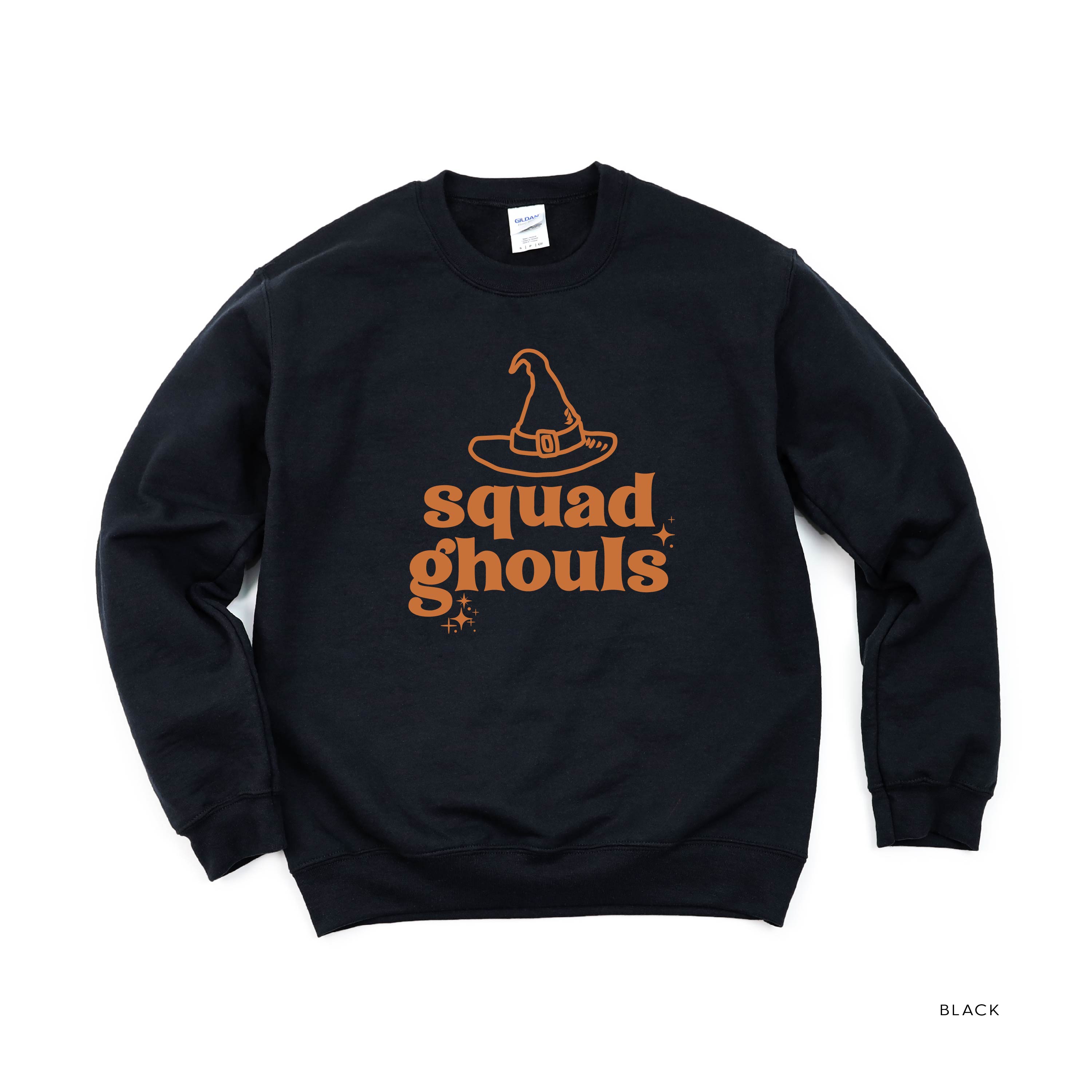 Squad Ghouls - Basic Fleece Crewneck Little Mama Shirt Shop LLC